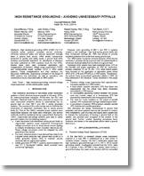 High Resistance Grounding - Avoiding Pitfalls